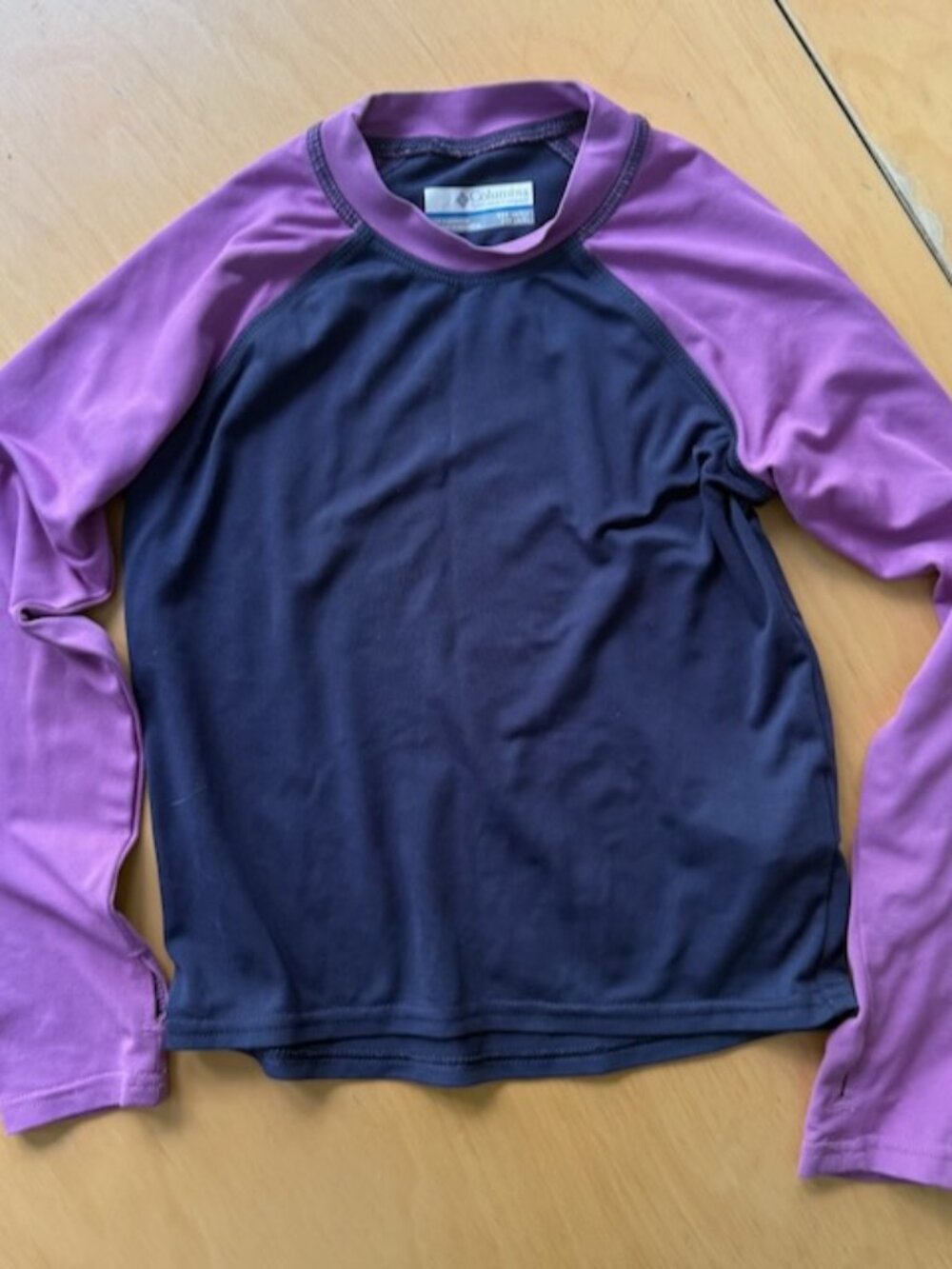 Kids Columbia Rash Guard Size XXS 4/5